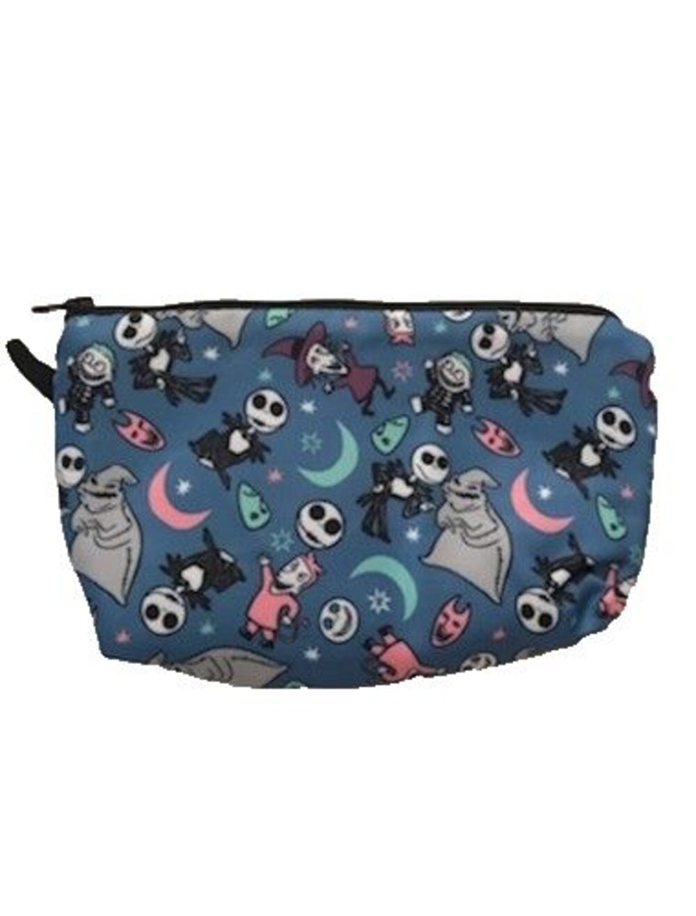 Disney The Nightmare Before Christmas Small Zip Cosmetic Makeup Pouch Bag